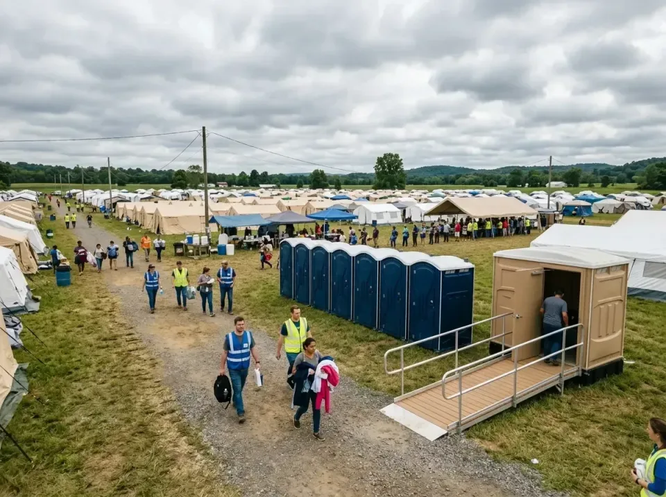 disaster-relief-camp-restrooms-010 — frequently asked questions, Dumpster & Portable Bathrooms Rental in Rochester, WA